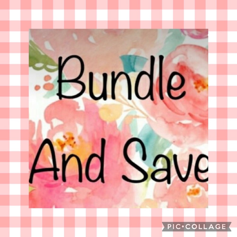 Bundle items for an extra 10% Off😃